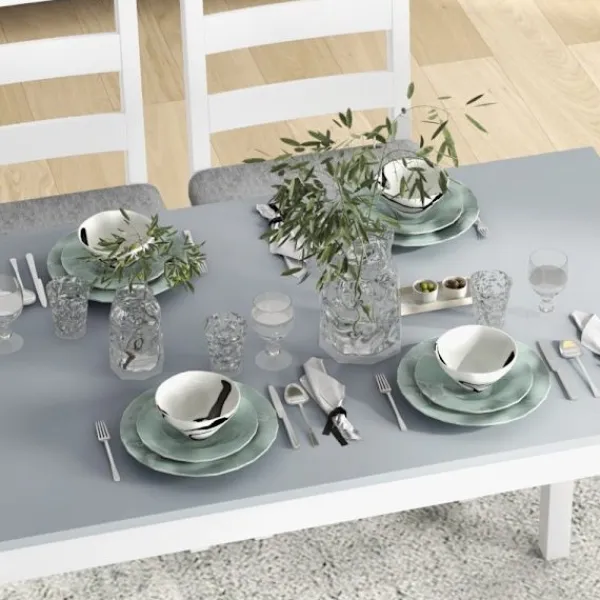 Rootz Living Matgrupper>Rootz 4-delat matbordsset - Matsalsmöbler - Platsbesparande matsalsset - Bekväma sittplatser - Enkelt underhåll - 108cm x 65cm x 75cm Bord - 92cm x 36 | Fyndiq