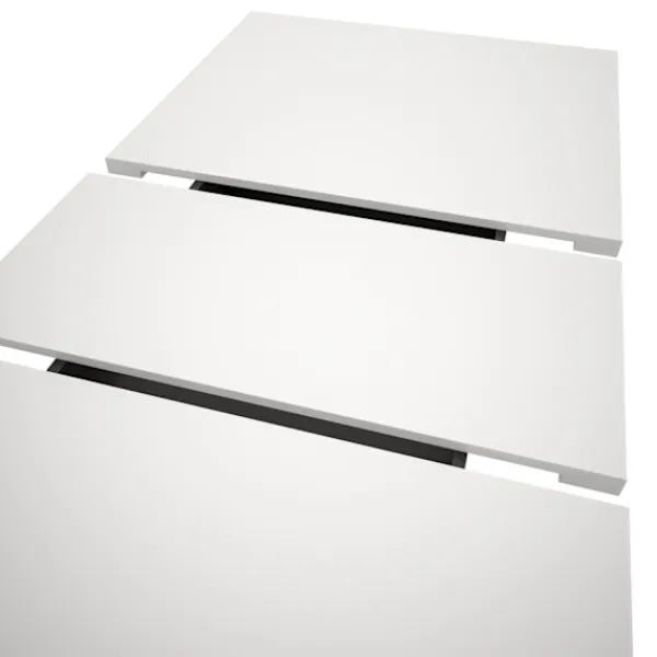 Rootz Living Matgrupper>Rootz Extendable Dining Table - Expandable Table - Dining Furniture - Easily Adjustable - 150-190x76x80 cm