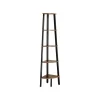 Rootz Living Hyllor>Rootz hörnhylla med 5 hyllor - Flytande hylla - Industriell design - Vägghylla - Trähylla - Industriell hylla - Förvaringshylla - Spånskiva - Vintage | Fyndiq