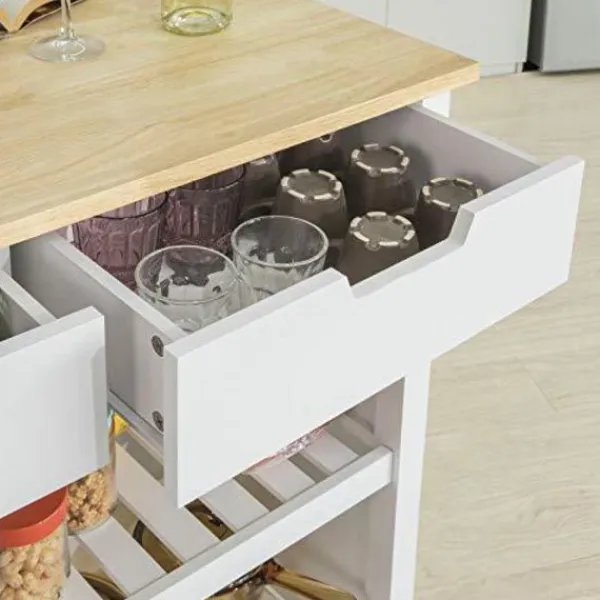 Rootz Living Köksö>Rootz Kök Förvaringsvagn Kök Förvaringshylla Kök Frukost Matsal Barbord