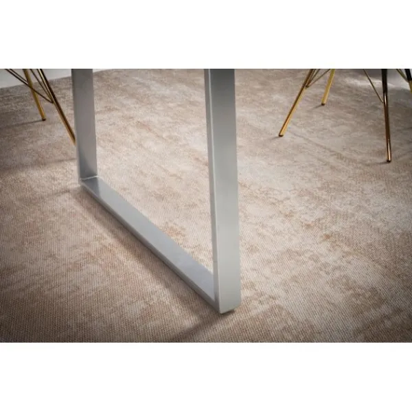 Rootz Living Matbord>Rootz Matbord i massivt akaciaträ - Köksbord - Rektangulärt bord - Handgjorda - Unik naturlig kant - Justerbar höjd - 180cm x 90cm x 76cm