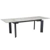 Rootz Living Matbord>Rootz Modern Large Matsalsbord - Rektangulärt marmorlook - Utdragbart bord - Plats för 10 - 180-240cm x 95cm x 77cm
