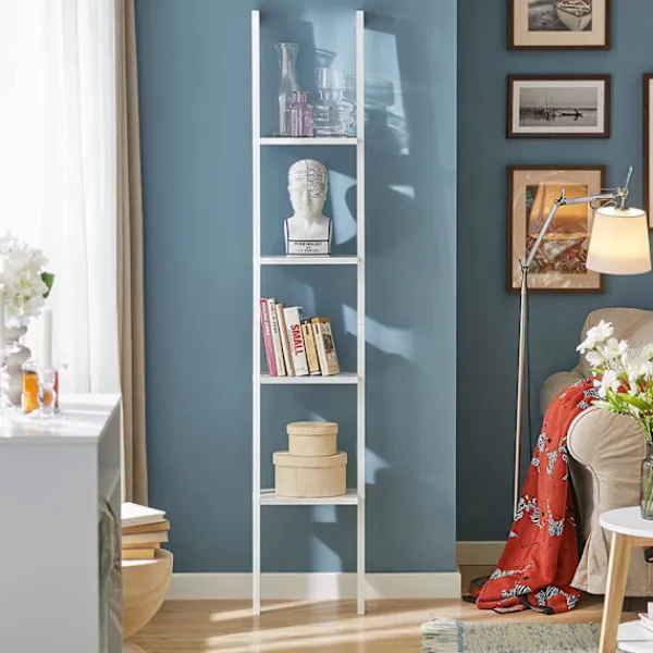 Rootz Living Hyllor>Rootz Modern 4-vånings steghylla- Vägghylla -Ställhylla- Bokhylla Förvaring Displayhylla