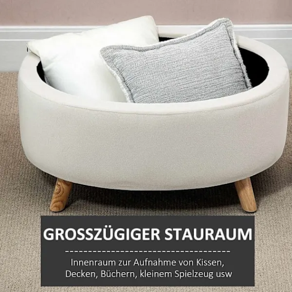 Rootz Living Pallar>Rootz Oval Velvet Bench - Lagring Stool - Foot Pall - Håller upp till 80 kg - 71 x 51,5 x 42 cm - Stylsk brun design