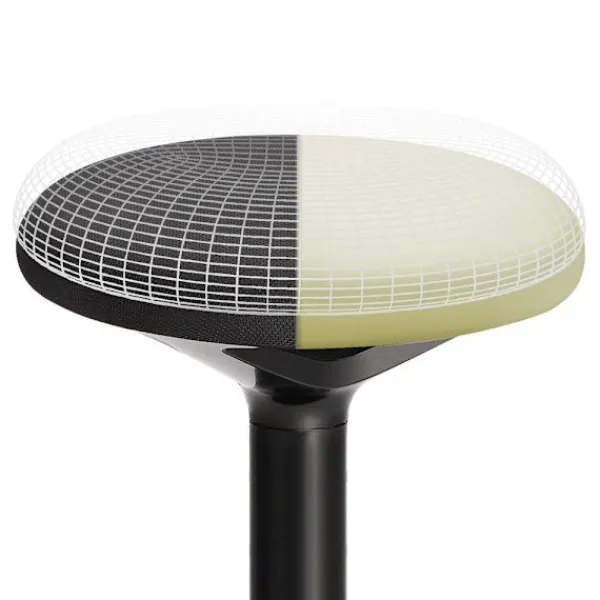 Rootz Living Pallar>Rootz Pall - Arbetspall - Barpall - Bänkpall - Kökspall - Justerbar pall - Svart - Pall för små utrymmen - Svart - 50-65 cm