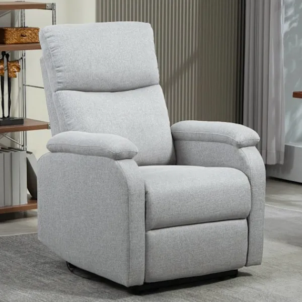 Rootz Living Fåtöljer>Rootz Recliner Fåtölj - avslappningsstol - Uppbyggd fåtölj - Optimal komfort - 69 cm x 91,5 cm x 103 cm (upprättstående dimensioner)
