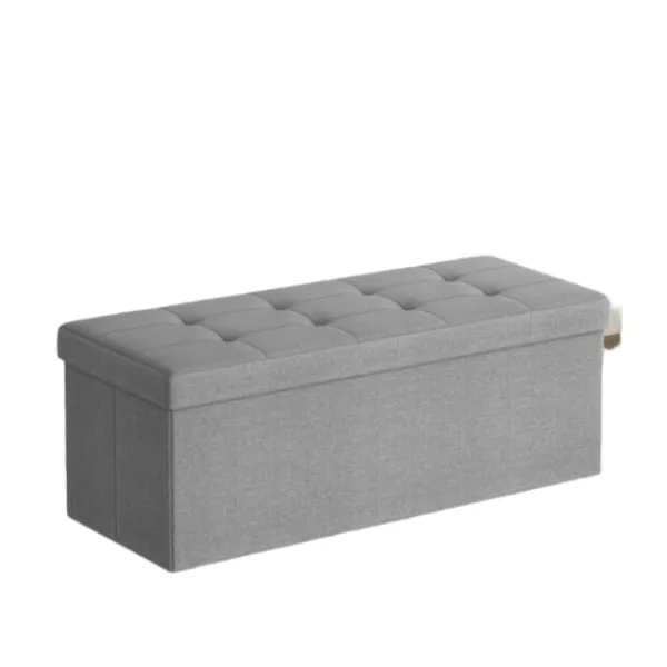 Rootz Living Kistor & Koffertar>Rootz Seat Bröstförvaringsbänk - Skobänk - Bed Chest - Multifunktionella sittplatser - 110 x 38 x 38 cm