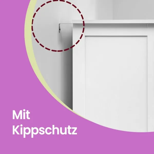 Rootz Living Byråer>Rootz Side Cabinet 4 Drawer Unit - Badrumslagring - Arrangör - Funktionell design - 30 cm x 82 cm x 30 cm