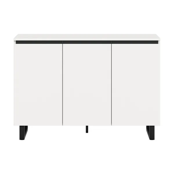 Rootz Living Sideboards>Rootz Sideboard - förvaringsskåp - Buffébord - Easy Care -ytor - 120 cm x 84 cm x 36 cm
