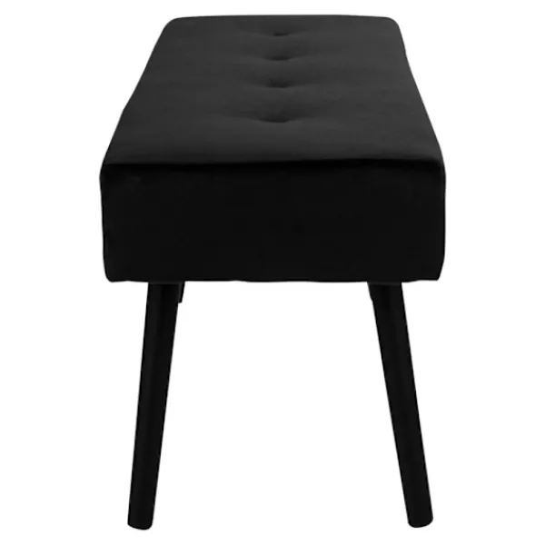 Rootz Living Balkongmöbler>Rootz Skiby Bench - Footrest - Extra sittplatser - Velvet Comfort - 100x35x44 cm