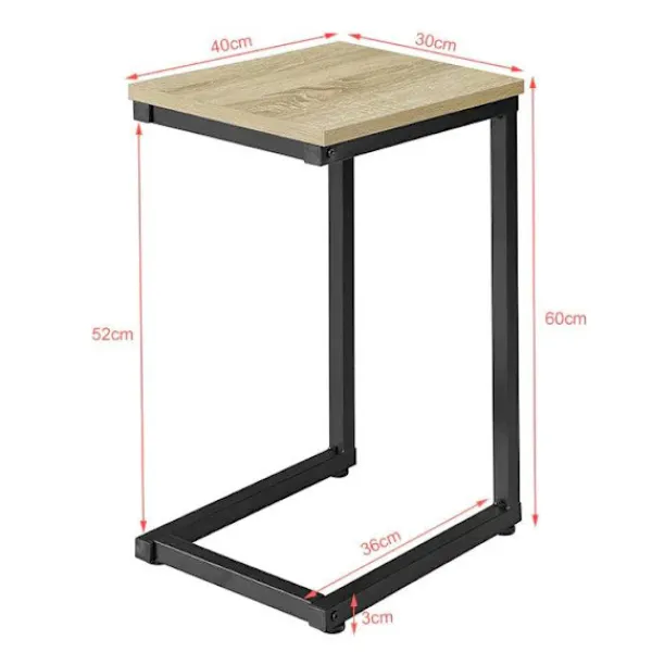 Rootz Living Soffbord>Rootz Soffbord Sidobord Ändbord, Bäddsoffa Bord Laptopbord