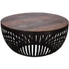 Rootz Living Soffbord>Rootz soffbord 70x33x70 cm trä - vardagsrumsbord i metall Industriellt - Trådkorgsbord vardagsrum - Soffbord med metallstomme - Club Table Loungebord | Fyndiq