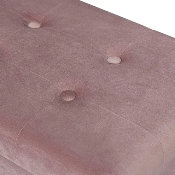 Rootz Living Sittpuffar>Rootz Velvet Storage Pall - Vikbar ottoman - Stor kapacitet - Elegant design - 76 cm x 38 cm x 37,5 cm