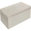 Rootz Living Kistor & Koffertar>Rootz Velvet Storage Pall - Vikbar ottoman - Stor kapacitet - Stabil ram - 76cm x 38cm x 37,5cm