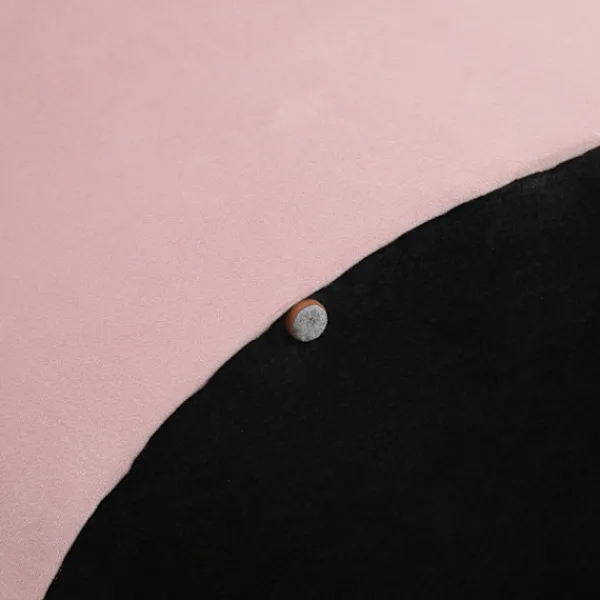 Northio Sittpuffar>Rosa Stoppad Bänk Med Förvaringsutrymme, Sammetslen Polyester, Gummiträ, Oval Form, För Vardagsrum, 71X52X42Cm