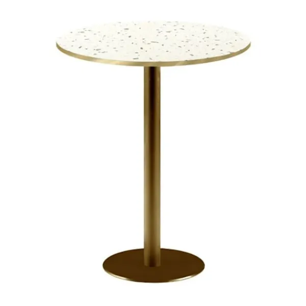 Småbord>Rund högstång Ø 60 cm Rom bistroterrazzo
