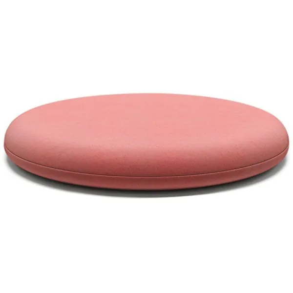 Sittpuffar>Rund kudde 3030 tjock 4CM supermjuk rosa minnesskum stolskudde
