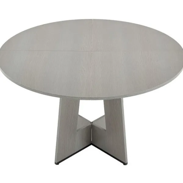 DUOKU Matbord>Rund Matbord - - 120 cm - Trä - 4 Platser - Rustik Cirkulärt Möbler