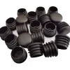 Stolar>Rund Plastplugg, 20 st Svarta Rörändpluggar Stolglidare Runda Ändpluggar Möbel Stol/ben Rörskydd Insats (25mm)