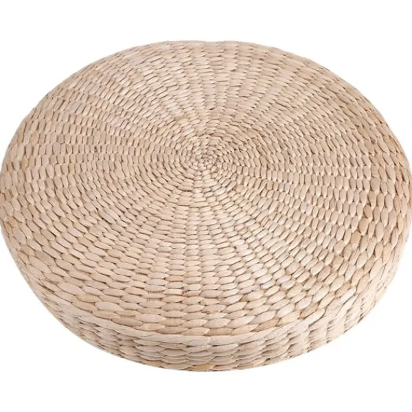 Sittpuffar>Rund Pouf Tatami Kudde 40cm Mjuk Yoga Meditation Matta Golvkuddar Halmfylld för Bekväm Sitta och Avkoppling