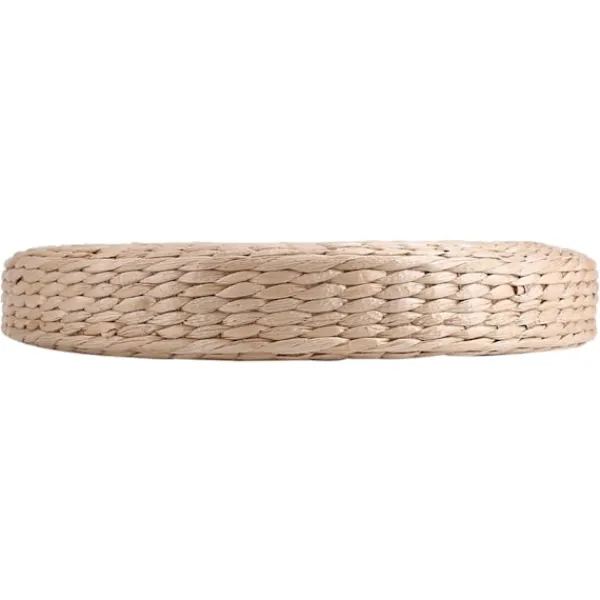 Sittpuffar>Rund Pouf Tatami Kudde 40cm Mjuk Yoga Meditation Matta Golvkuddar Halmfylld för Bekväm Sitta och Avkoppling