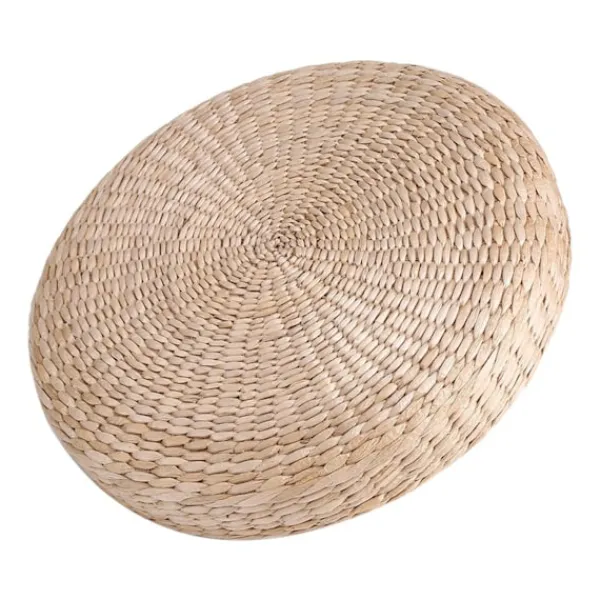 Sittpuffar>Rund Pouf Tatami Kudde 40cm Mjuk Yoga Meditation Matta Golvkuddar Halmfylld för Bekväm Sitta och Avkoppling