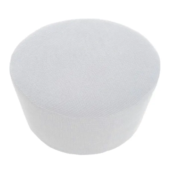 Sittpuffar>Rund Puff Överdrag Stretchig Fotpall Sofföverdrag Kompatibel med Sovrum