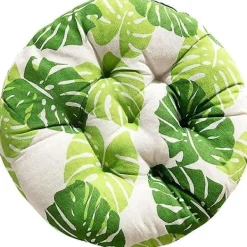 Stolar>Rund Stolsdyna Kudde För Hem Kontor Trädgård Dekorativ Kudde För Patio Tatami Sittyta Inomhus Utomhus 40*40cm (FMY)