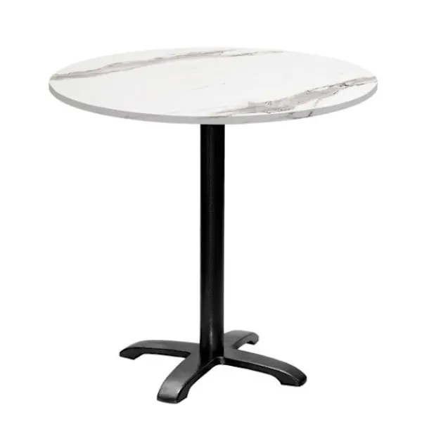 Matbord>Rundt bord Ø 80 cm - modell Bazila marmor