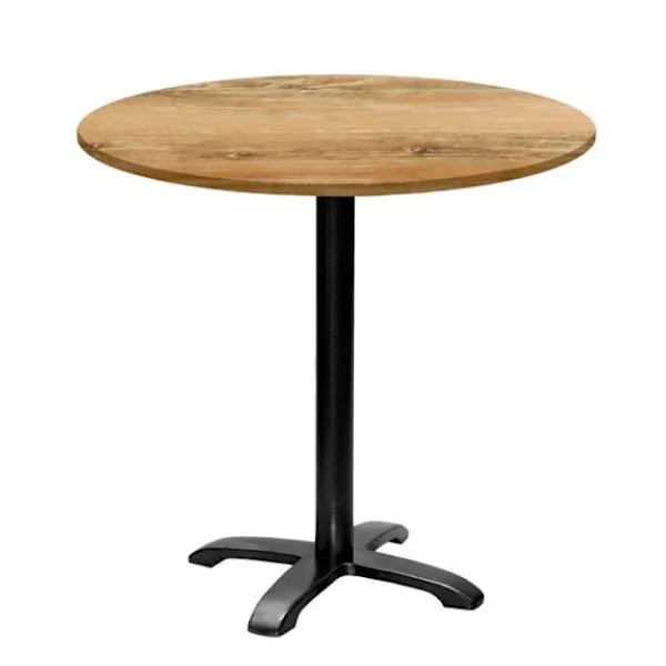 Matbord>Rundt bord Ø 80 cm - modell Bazila slovensk ek