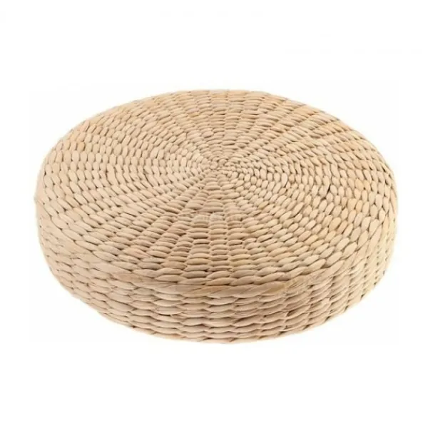 Sittpuffar>Rustik halmgolvdyna - Meditationskudde - Puff - Bovete - För