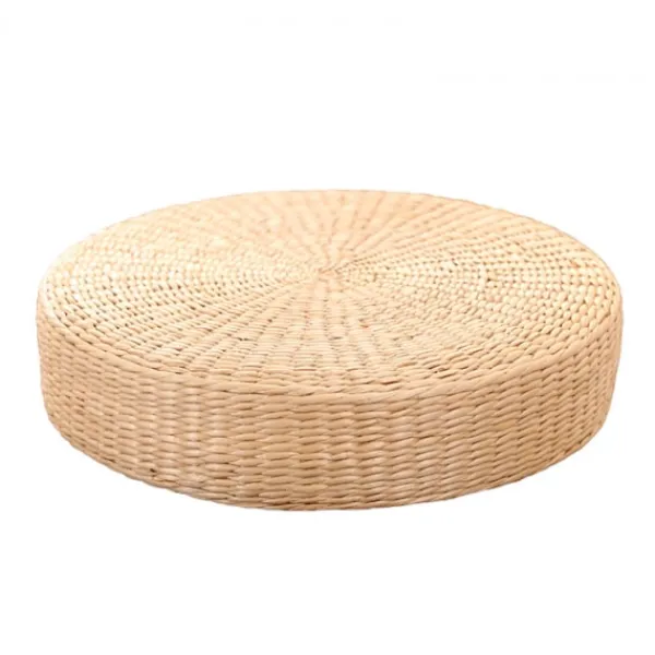 Sittpuffar>Rustik halmgolvdyna - Meditationskudde - Puff - Bovete - För