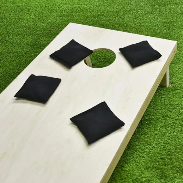 Sittsäckar>Sandsäck Bean Bag Set (5 Allväderspåsar) - Svart