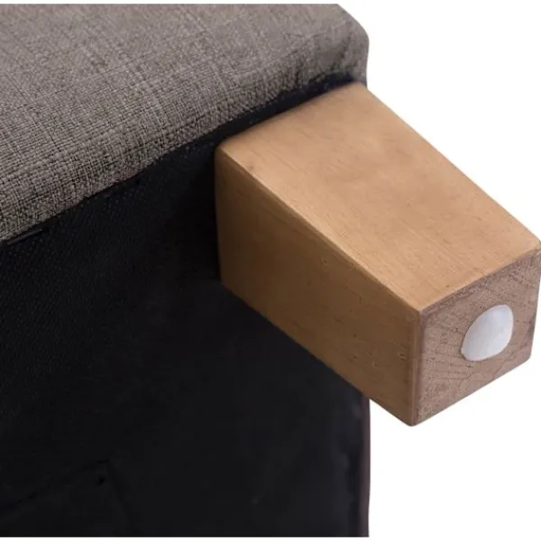 BellaFurn Pallar>Seat Pall, Ottoman - Modern Elegant Design med hållbara dammbeläggningar, komfort och styrka Färg: Taupe
