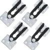 Soffor>Sektionssoffkoppling, 4 st Metall Sofffog Snäpp Alligator Stil Sektionssoffkoppling