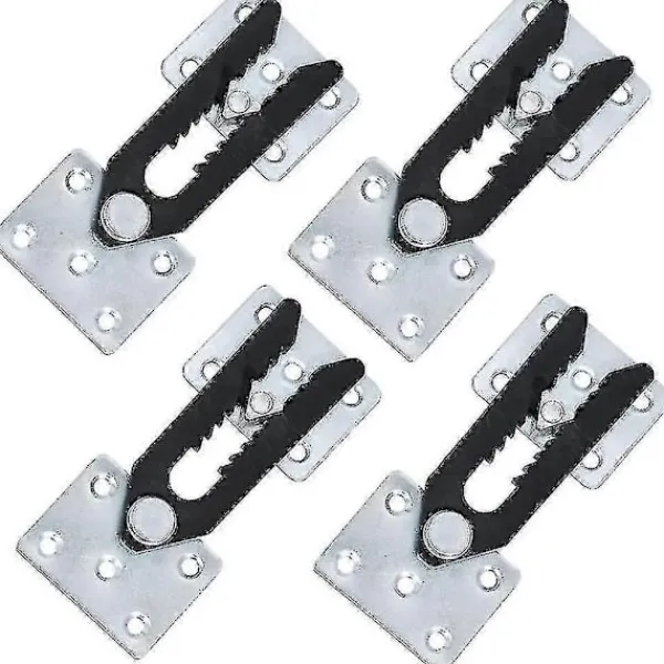 Soffor>Sektionssoffkoppling, 4 st Metall Sofffog Snäpp Alligator Stil Sektionssoffkoppling