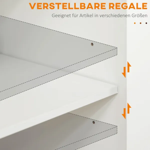 Northio Köksö>Serveringsvagn Köksvagn Med Bänkskiva, Kryddställ, Handdukshållare, Vit, 109X40X89Cm För Vardagsrum & Matsal