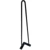 Småbord>Set med 1 bordsben, 2 stänger, 30 cm, i svart metall, max. 150 kg, med skyddsmatta, gör-det-själv soffbordsmöbler lämpliga för olika märken{KDO}