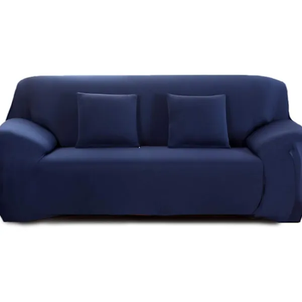 Soffor>Set sofföverdrag med armstöd, sofföverdrag enfärgat stretch sofföverdrag soffhandduk