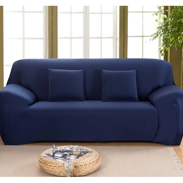 Soffor>Set sofföverdrag med armstöd, sofföverdrag enfärgat stretch sofföverdrag soffhandduk