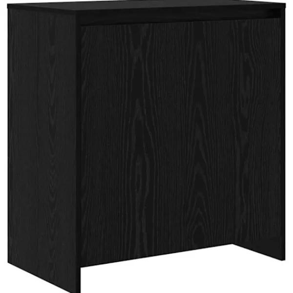 vidaXL Sideboards>Sideboard 3 pcs Svart Ek 70 x 41 x 75 cm Konstruerat trä