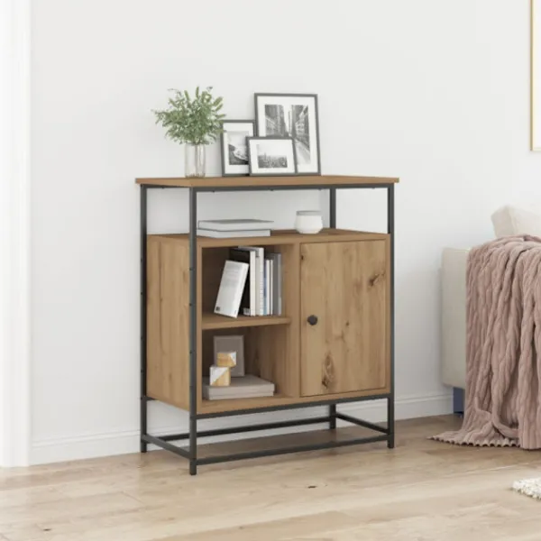 vidaXL Sideboards>Sideboard Artisan Ek 69 x 35 x 80 cm Konstruerat trä