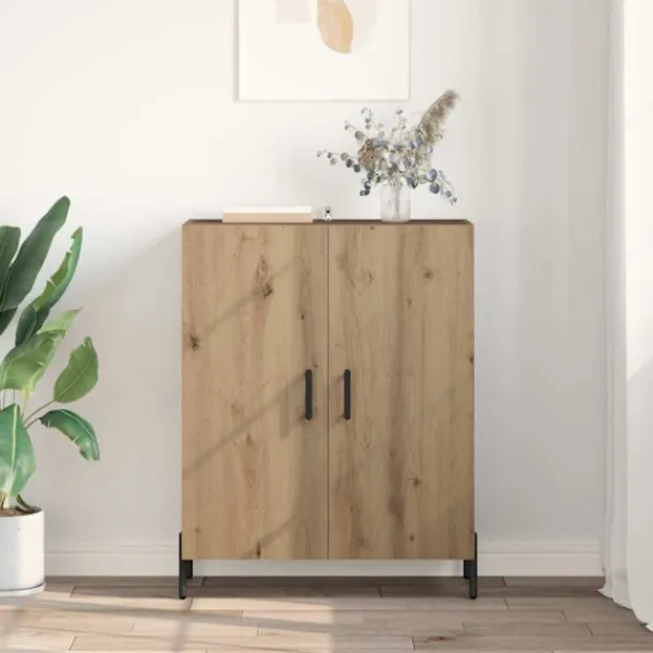vidaXL Sideboards>Sideboard Artisan Ek 69,5 x 34 x 90 cm Konstruerat trä