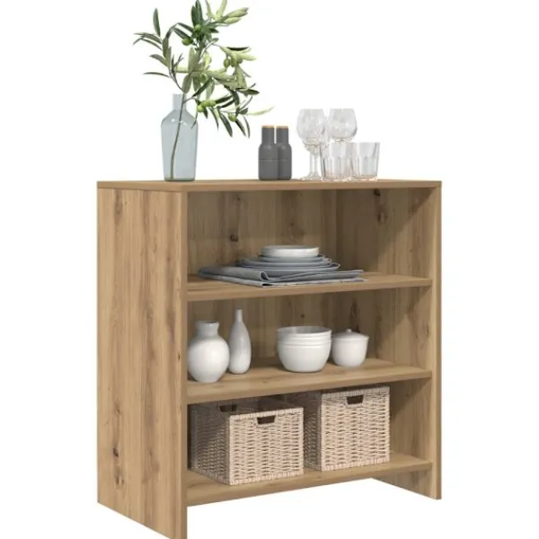 vidaXL Sideboards>Sideboard Brun 70 x 41 x 75 cm Konstruerat trä