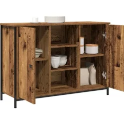 vidaXL Sideboards>Sideboard Gammalt trä 100 x 35 x 70 cm