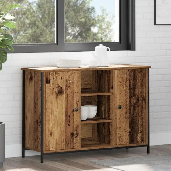 vidaXL Sideboards>Sideboard Gammalt trä 100 x 35 x 70 cm