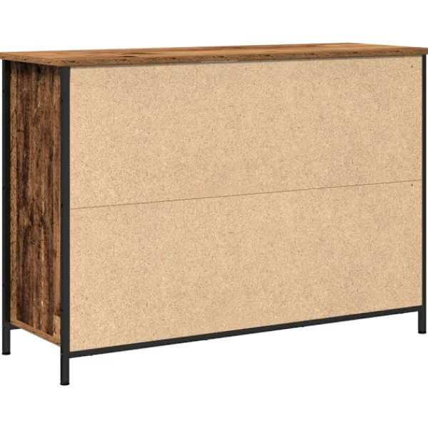 vidaXL Sideboards>Sideboard Gammalt trä 100 x 35 x 70 cm