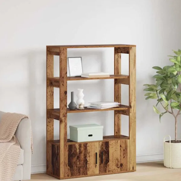 vidaXL Sideboards>Sideboard Gammalt trä 30 x 80 x 119.5 cm Konstruerat trä