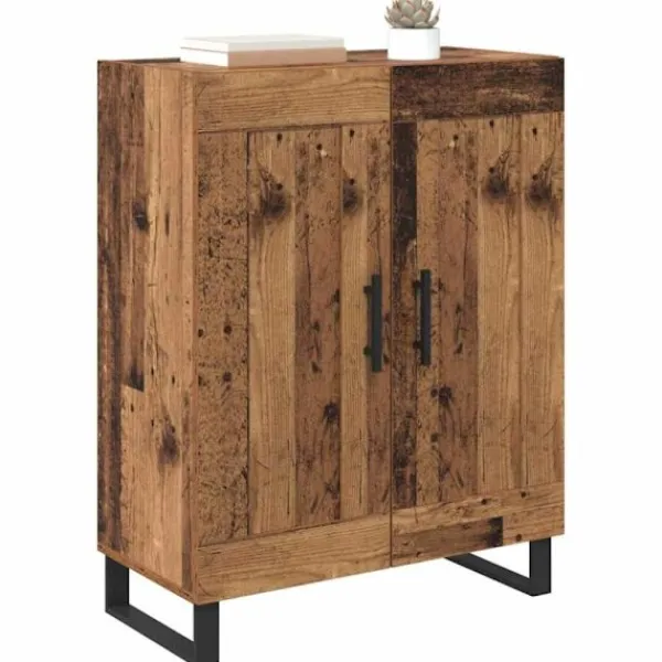 vidaXL Sideboards>Sideboard Gammalt trä 69,5 x 34 x 90 cm
