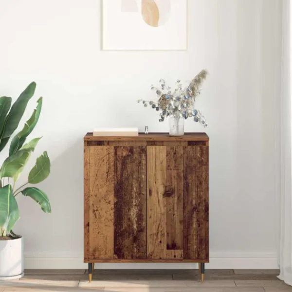 vidaXL Sideboards>Sideboard Gammalt trä 60 x 35 x 70 cm Konstruerat trä